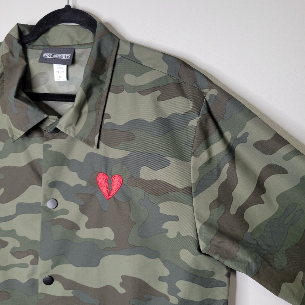 Riot Society Windbreaker Jacket View 3